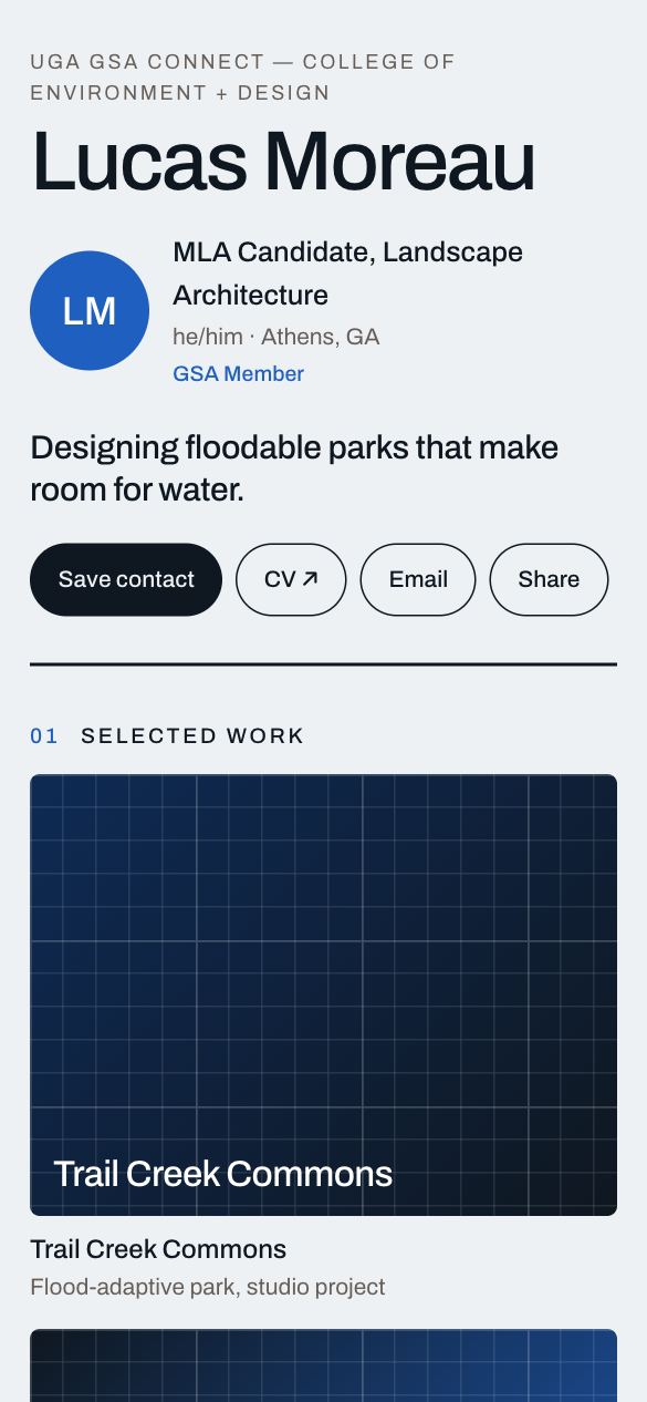 Architecture & Environmental Design template preview