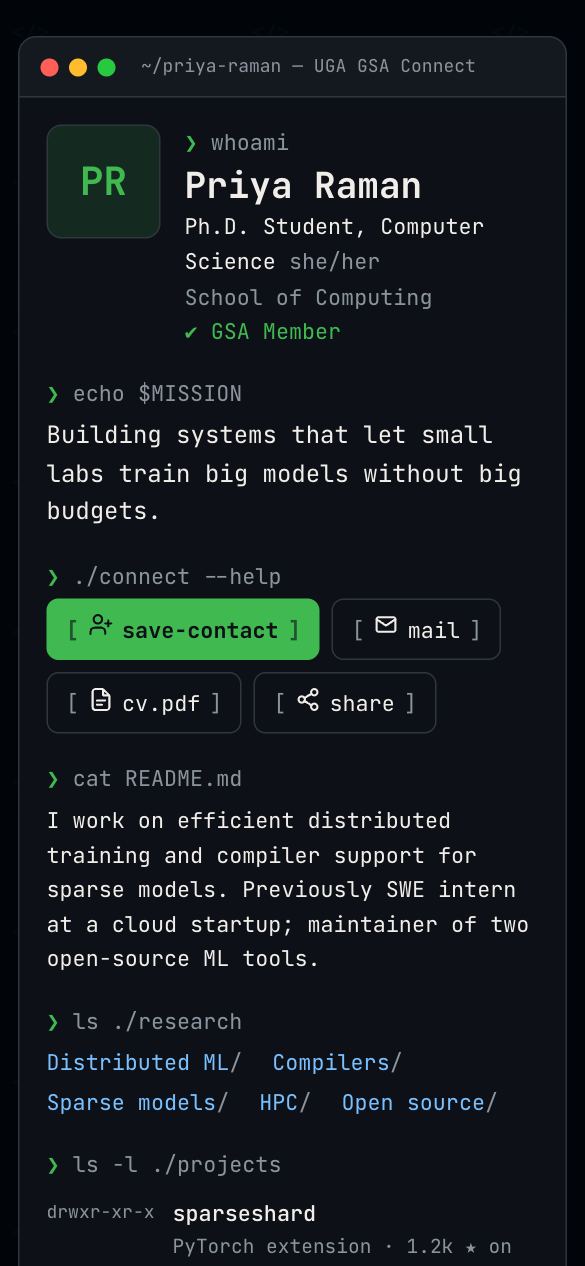 Computer Science template preview