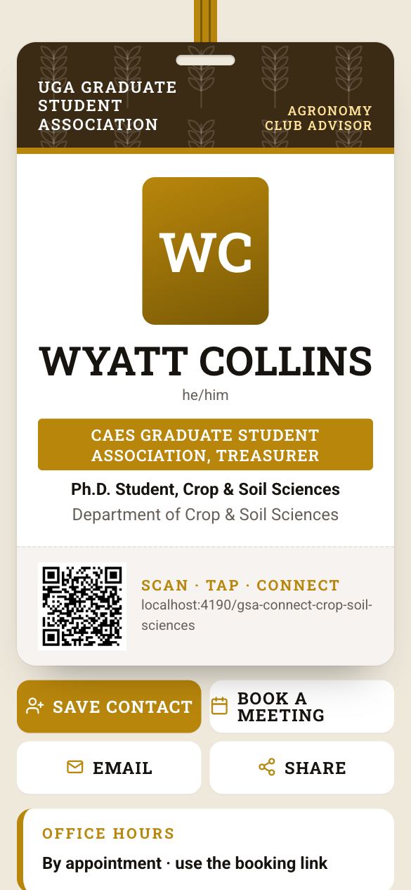 Crop & Soil Sciences template preview