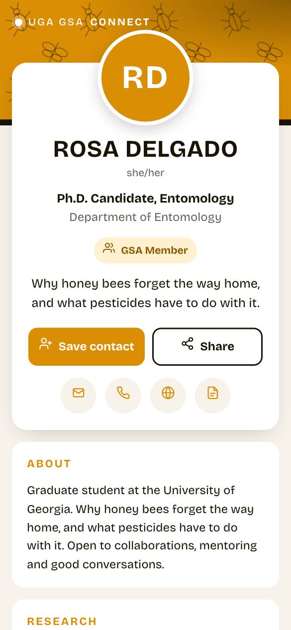Entomology template preview
