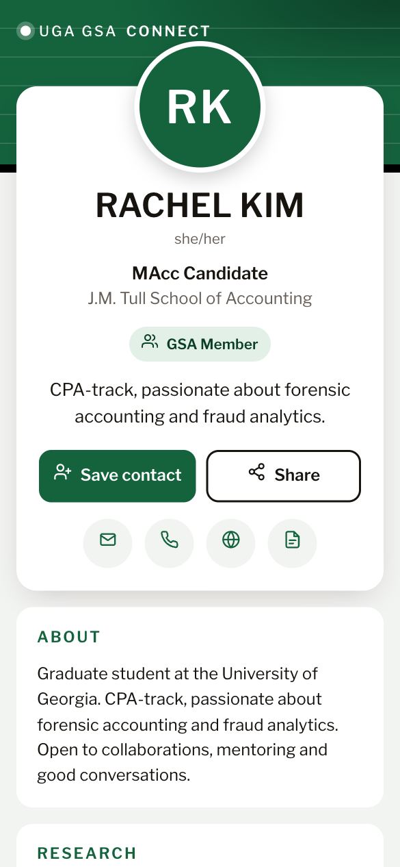 Finance & Accounting template preview
