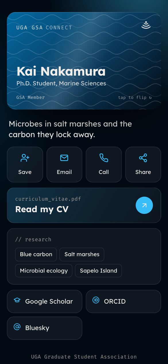 Marine Sciences template preview
