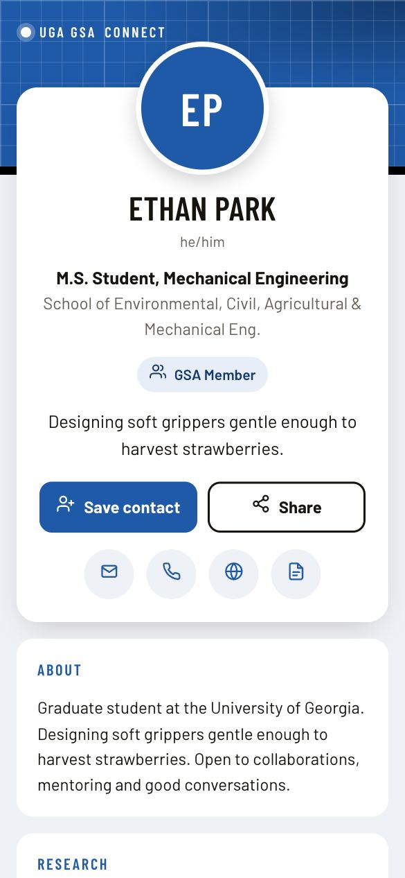 Mechanical Engineering template preview