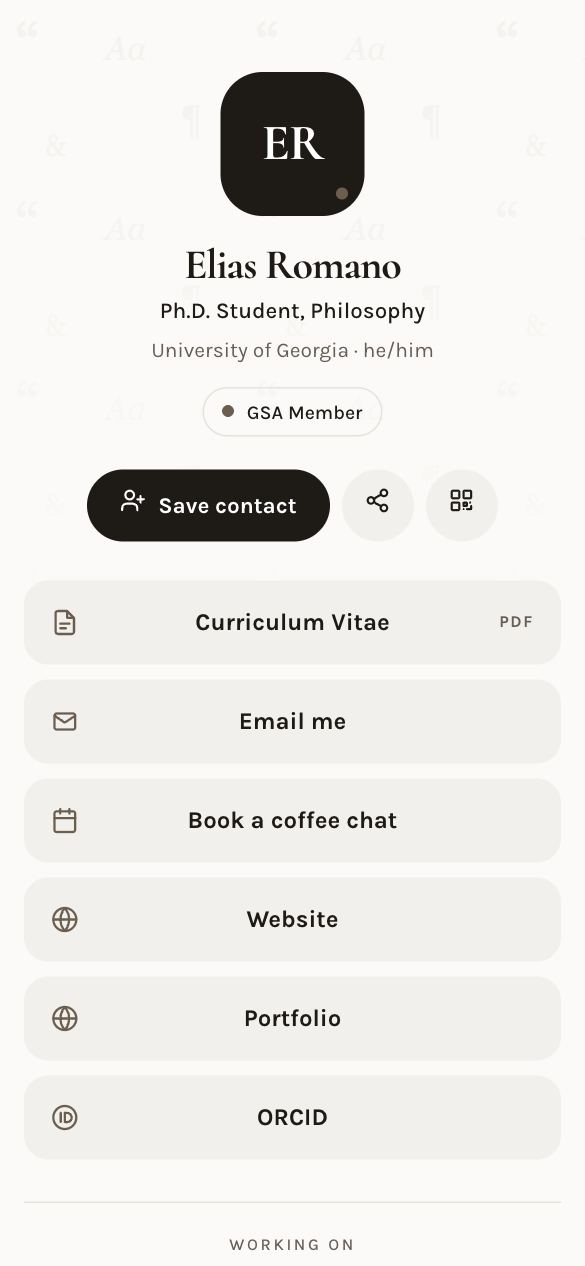 Philosophy & Religion template preview