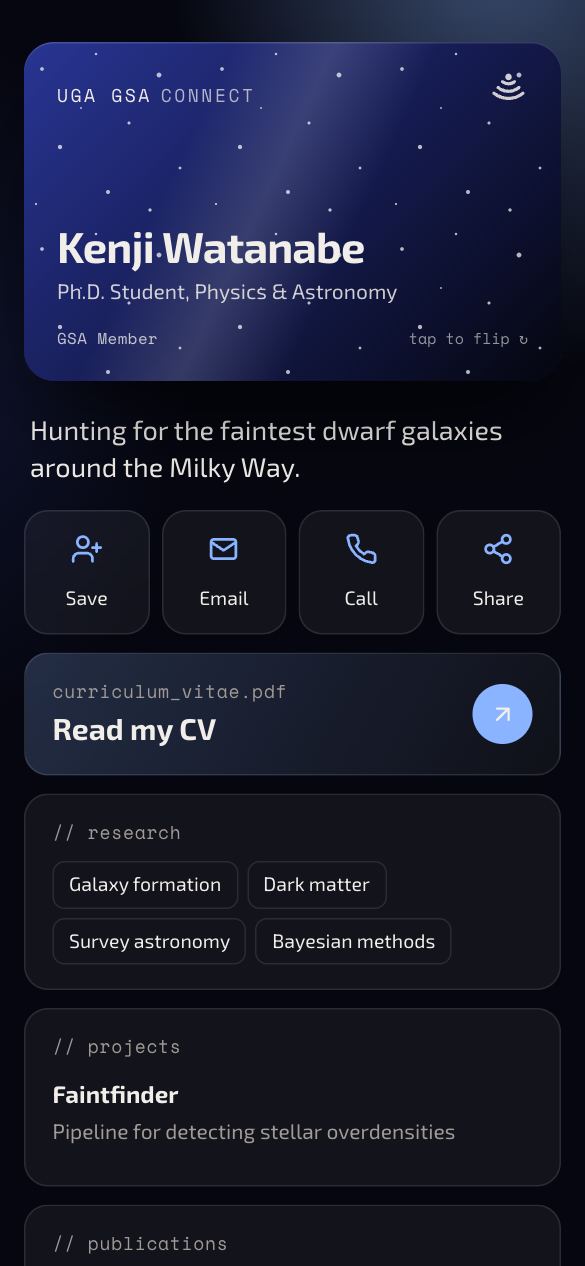 Physics & Astronomy template preview