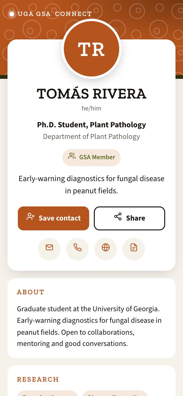 Plant Pathology template preview